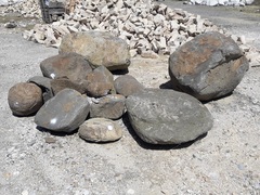 boulet roche dolérite